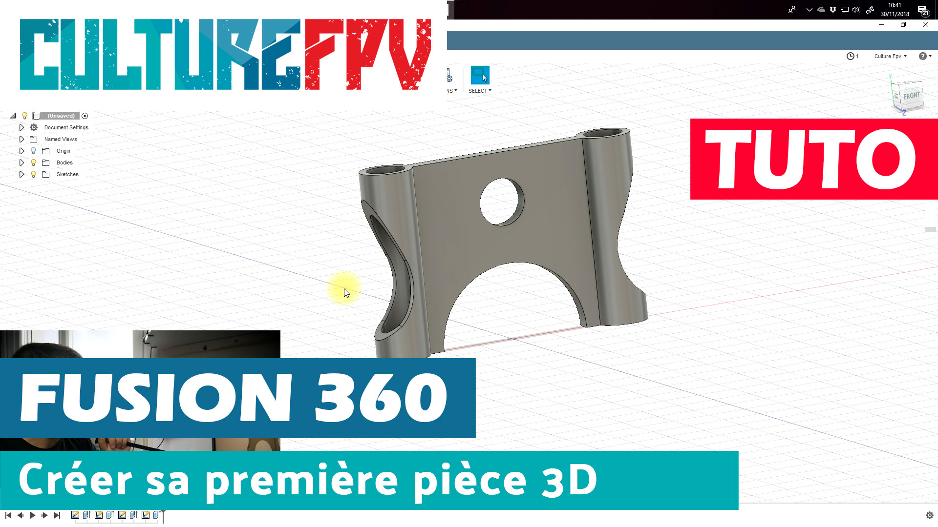 tuto fusion 360 premire piece 3D