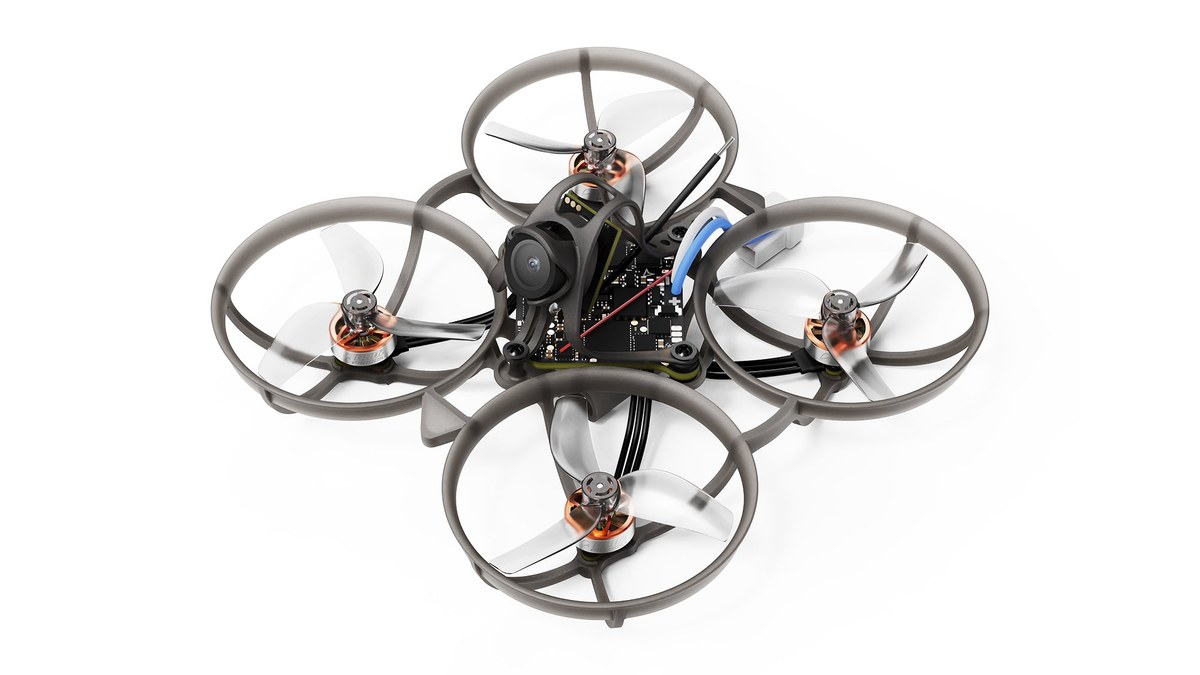 Tinywhoop analogique BetaFPV Air75 II vu de trois quarts